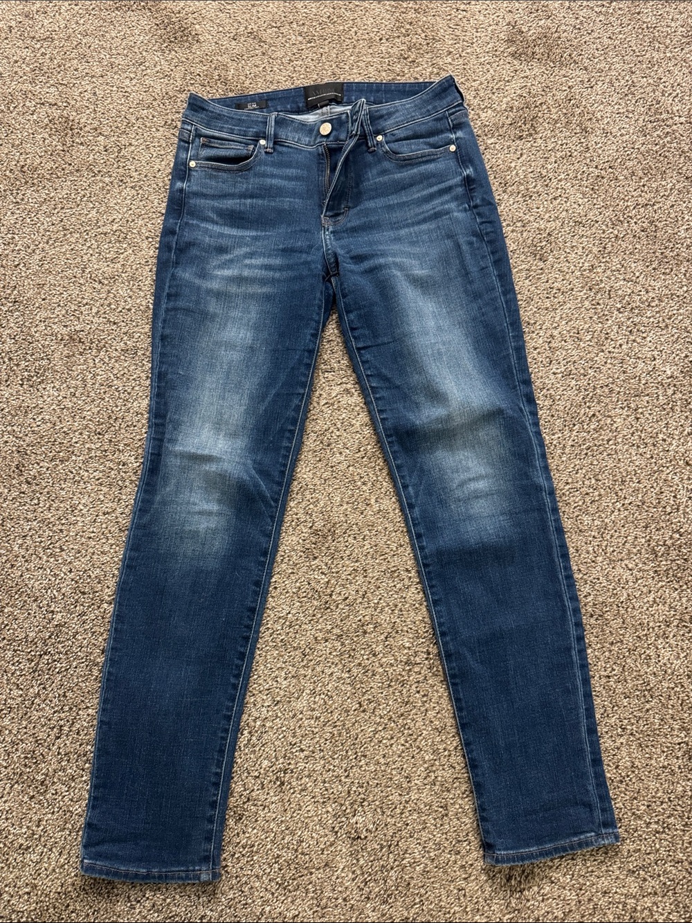 White House Black Market Indigo Skinny Jeans